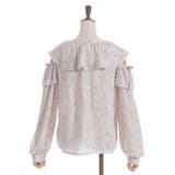 肩開きチョーカー風フリルブラウス | axes femme | 詳細画像20 