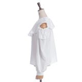 肩開きチョーカー風フリルブラウス | axes femme | 詳細画像28 