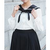 2WAYリボンセーラーブラウス | axes femme | 詳細画像7