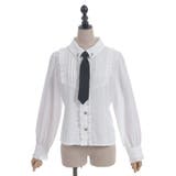 タイ付き襟金具デザインブラウス | axes femme | 詳細画像17 