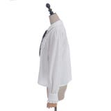 タイ付き襟金具デザインブラウス | axes femme | 詳細画像18 