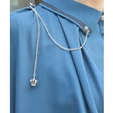 連釦×チェーン付ケープ風ブラウス | axes femme | 詳細画像11