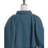 連釦×チェーン付ケープ風ブラウス | axes femme | 詳細画像18