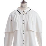 連釦×チェーン付ケープ風ブラウス | axes femme | 詳細画像23