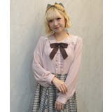 バイカラーリボン付きブラウス | axes femme | 詳細画像11 