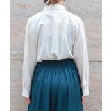 チェーン×リボン付ブラウス | axes femme | 詳細画像3