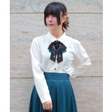 チェーン×リボン付ブラウス | axes femme | 詳細画像5