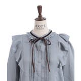 レースアップカフスブラウス | axes femme | 詳細画像11