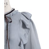 レースアップカフスブラウス | axes femme | 詳細画像13