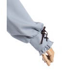 レースアップカフスブラウス | axes femme | 詳細画像15