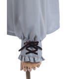 レースアップカフスブラウス | axes femme | 詳細画像16