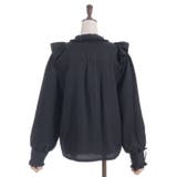 レースアップカフスブラウス | axes femme | 詳細画像25