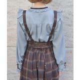 レースアップカフスブラウス | axes femme | 詳細画像3