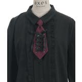 レースアップタイ付ブラウス | axes femme | 詳細画像11 