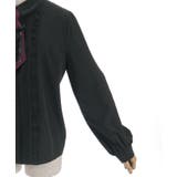 レースアップタイ付ブラウス | axes femme | 詳細画像14 