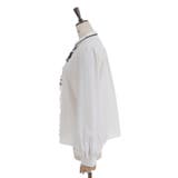 レースアップタイ付ブラウス | axes femme | 詳細画像16 