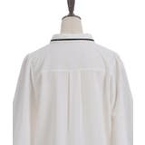 レースアップタイ付ブラウス | axes femme | 詳細画像20 