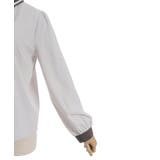 レースアップタイ付ブラウス | axes femme | 詳細画像28 