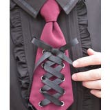 レースアップタイ付ブラウス | axes femme | 詳細画像6 