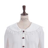 レース襟ブラウス | axes femme | 詳細画像7 