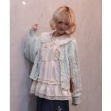 ペプラムフリルビッグ襟ブラウス | axes femme | 詳細画像11