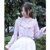 桜刺繍スタンドブラウス | axes femme | 詳細画像13 