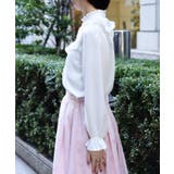 桜刺繍スタンドブラウス | axes femme | 詳細画像2 