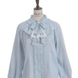 リボンジャボブローチブラウス | axes femme | 詳細画像11 