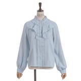 リボンジャボブローチブラウス | axes femme | 詳細画像13 