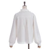 リボンジャボブローチブラウス | axes femme | 詳細画像18 