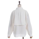 チェーン付オーバーブラウス | axes femme | 詳細画像12 