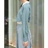 チェーン付オーバーブラウス | axes femme | 詳細画像2 