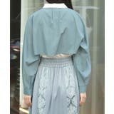 チェーン付オーバーブラウス | axes femme | 詳細画像3 