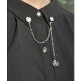 チェーン付オーバーブラウス | axes femme | 詳細画像5 