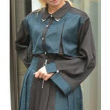 【セットアップ対応】ジャガードブラウス | axes femme | 詳細画像10 