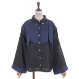 【セットアップ対応】ジャガードブラウス | axes femme | 詳細画像13 