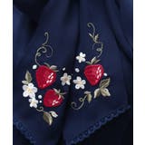 苺刺繍ボウタイブラウス | axes femme | 詳細画像8