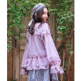 ブルゾン風フリルシアブラウス | axes femme | 詳細画像8 