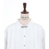 金具付プリーツ×フラシブラウス | axes femme | 詳細画像28 