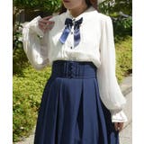 リボン×パールチェーンブラウス | axes femme | 詳細画像10 