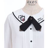 読書の秋刺繍襟ブラウス | axes femme | 詳細画像14 