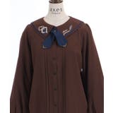 読書の秋刺繍襟ブラウス | axes femme | 詳細画像22 