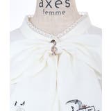 音楽刺繍リボンブラウス | axes femme | 詳細画像20
