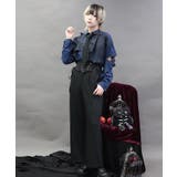異素材バイカラービッグシャツ | axes femme | 詳細画像7