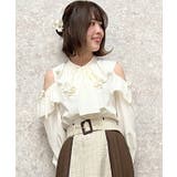 2wayオフショルブラウス | axes femme | 詳細画像2