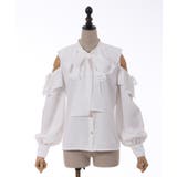 白 | 2wayオフショルブラウス | axes femme