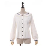 ヴァンダンジュ刺繍ブラウス | axes femme | 詳細画像17