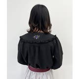 ヴァンダンジュ刺繍ブラウス | axes femme | 詳細画像2