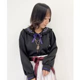 黒 | ヴァンダンジュ刺繍ブラウス | axes femme