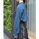 チェーン付プリーツシャツ | axes femme | 詳細画像2